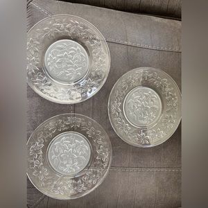 Princess House Fantasia plates luncheon size